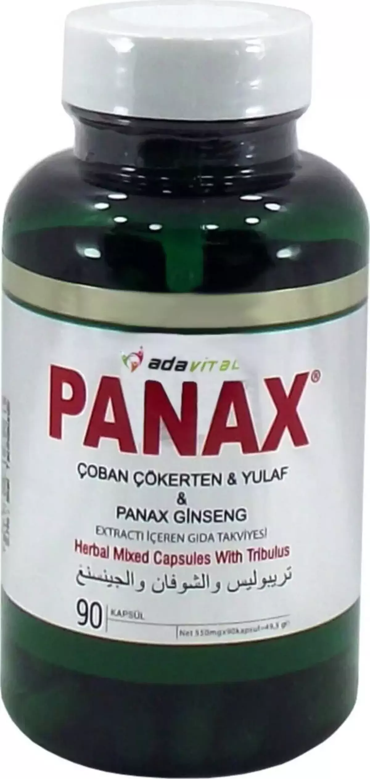 PANAX Капсули с женшен и бабини зъби PANAX Капсули с женшен и бабини зъби
